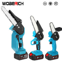 4inch/6inch/8inch Portable Cordless Chain Saw Electric Chainsaw Rechargeable Saws Gardening Power Tools For Makita 18V