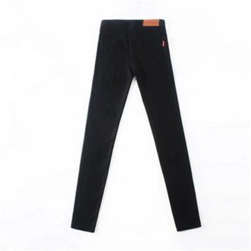 High Stretch Waist Women Elastic Skinny Pencil Pants Black Slim Trousers Pants With Pocket Fashion Jeans Leggins Streetwear