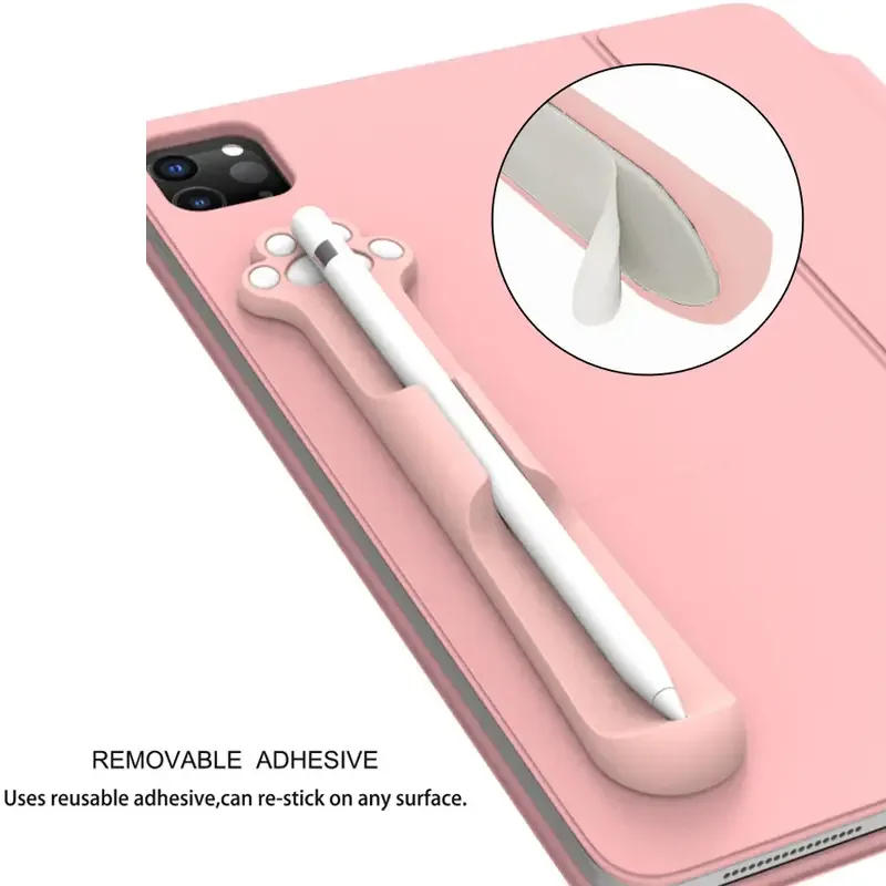 Description Picture 5 of itemCase for Apple Pencils 1st/2nd Generation Stick Holder Non Slip Adhesive Sleeve Cover for Apple Ipad Pencil Silicone Penholder