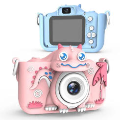 Educational Toy 1080p Screen 4000w True Photography Toy Kids Camera Digital Camera Front And Rear Mini Cartoon Cute Camera