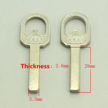 YP530 Key Blanks,Locksmith Supplies Uncut Blank Keys 2.8mm thickness[20pcs/lot]