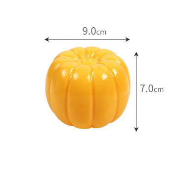 Dogs Interactive Toys Soft TPR Toys Halloween Pumpkin Squeaky Toys for Dog Pet Teeth Cleaning Bite Resistance Dog Ball Toy