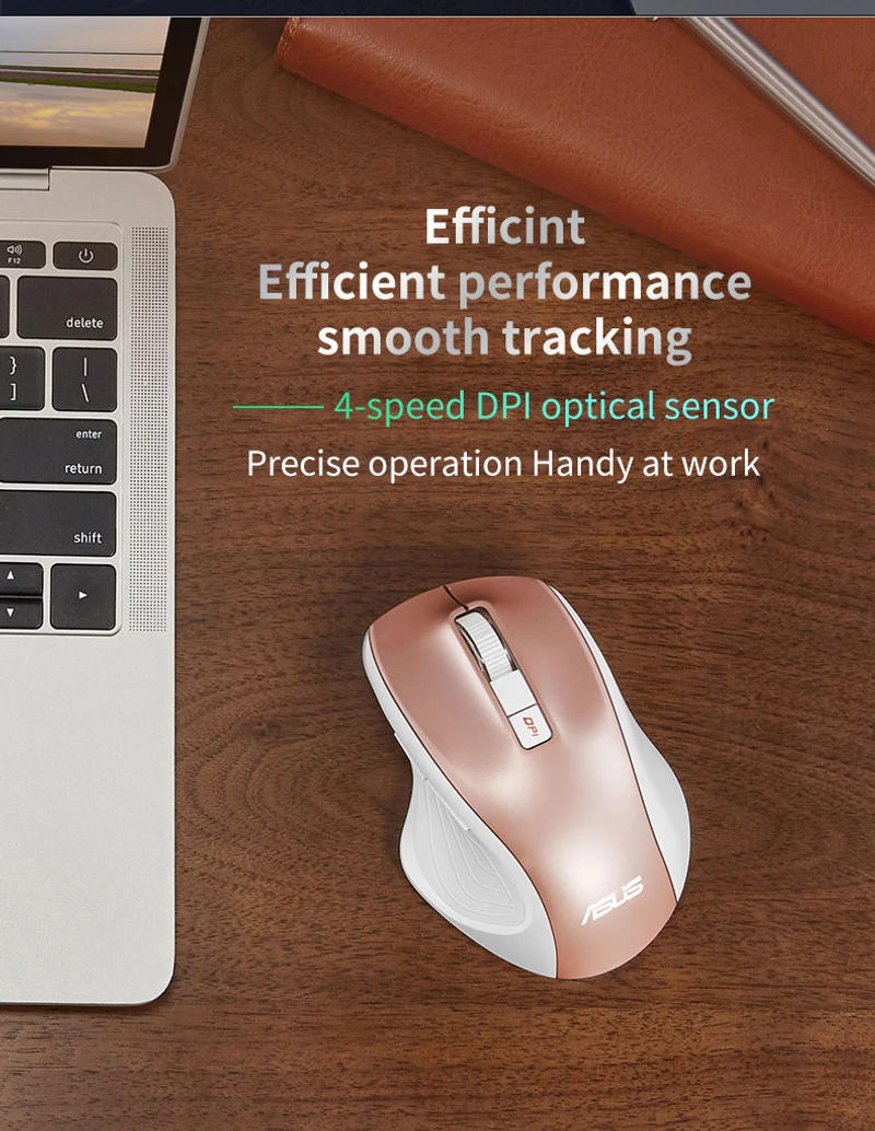 Description Picture 6 of itemASUS UX300PRO Wired Mouse 3200 DPI Silent Ergonomic Optical Mouse Suitable Laptop Office Accessories Plug and Play Free Shipping