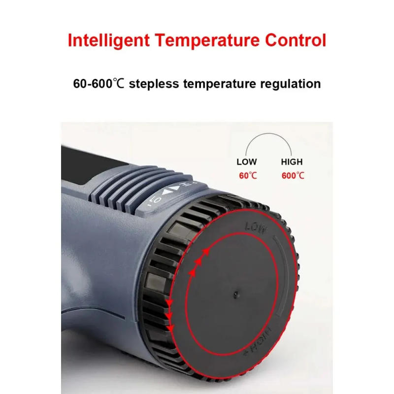 Description Picture 5 of itemHeat Gun, Variable Temperature Control, Stepless Temperature Regulation (60 ℃ ~600 ℃ ), Used for Shrink Packaging of Handicraf