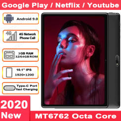High Defined Type-C Port 4G LTE 5G Wifi New Google Market 10 inch Tablet 1920*1200 IPS 8 Cores GPS Tablets 10 10.1