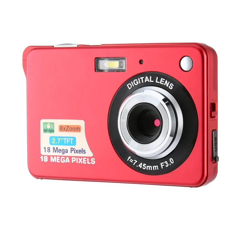 Description Picture 2 of item2.7 Inch TFT LCD Display 18MP 720P 8x Zoom HD Digital Camera Anti-Shake Camcorder Videos CMOS Micro Camera Children Gift