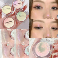 Diamond Glitter Highlight Powder White Pink Purple Pearly Shimmer Eyeshadow Face Contour Shiny Body Highlight Pigment Cosmetic