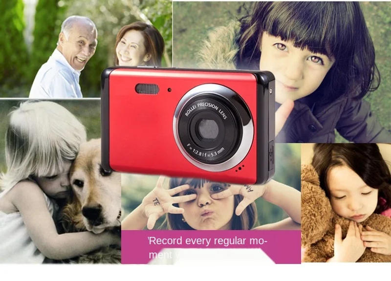 Description Picture 3 of itemELRVIKE 2021 Ultra thin HD original digital camera gift digital camera gift digital camera