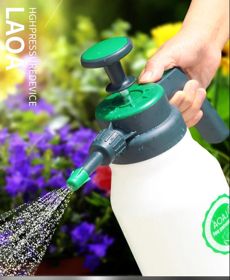 Description Picture 2 of itemLAOA 1.5L 2.0L High Pressure Watering Pot Water Pump Rotating Nozzle  Spray Bottle for Spray Disinfectant Wash Car Garden Tools