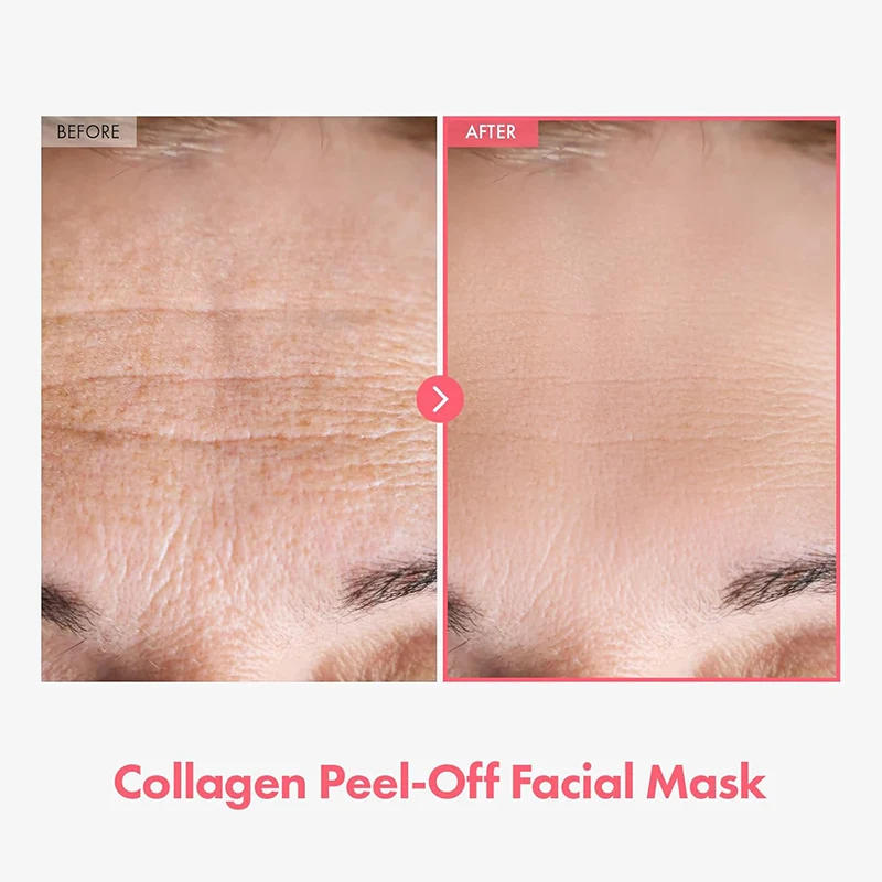 Description Picture 4 of itemNew Collagen Wrapping Mask Peel Off Facial Mask for ElasticityV Hydrating Glow Glass Skin Face Moisturizer Korean Skin Care 50ml