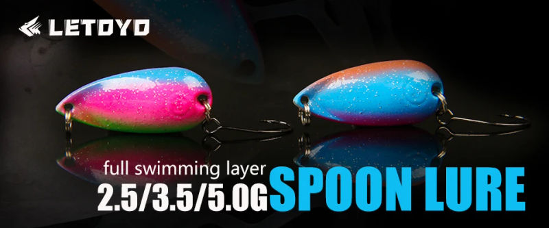 Description Picture 3 of itemLETOYO forged shank Barbed oversize eye Fishhook for spoon lure High Carbon Steel black nickle spinner hook for Stream fishing