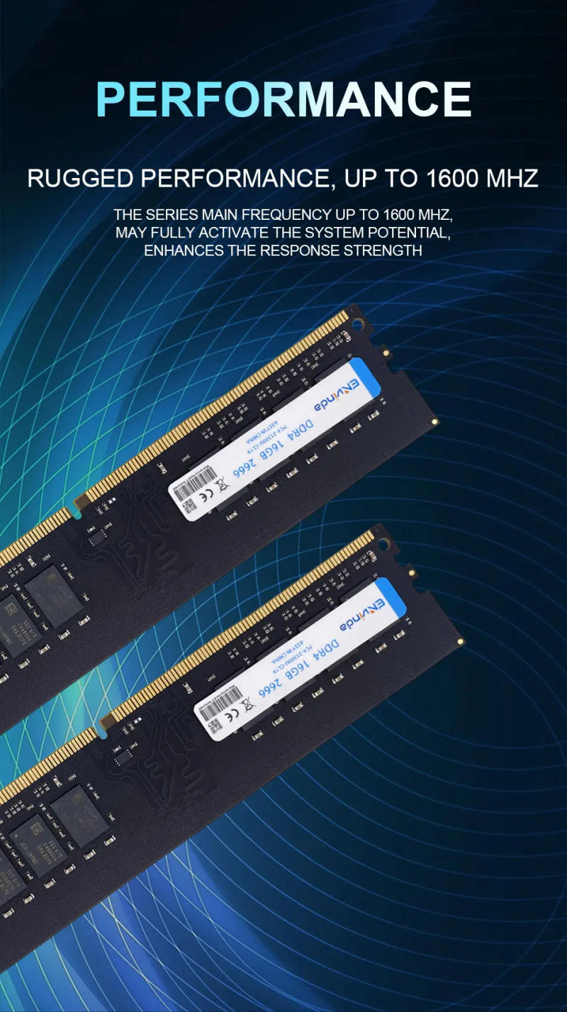 Description Picture 6 of itemENVINDA DDR4 PC RAM Memoria 8GB 16GB 3200MHz DIMM Desktop Computer Memory Rams No Support AMD Motherboard