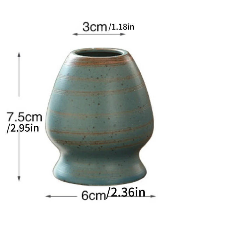 Description Picture 4 of itemTea whisk stand matcha blender stand ceramic stand matcha egg beater stand suitable for matcha tea set accessories