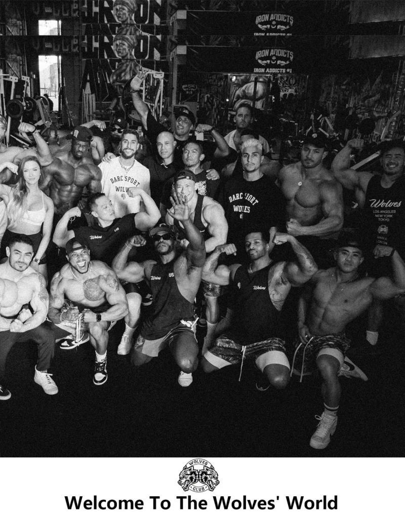 Description Picture 2 of itemDarc Wolves Tank Tops Gym Bodybuilding Fitness Men Clothing Basketball Running Workout US Size Darcsport Tanks