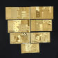 7pcs Golden Euro