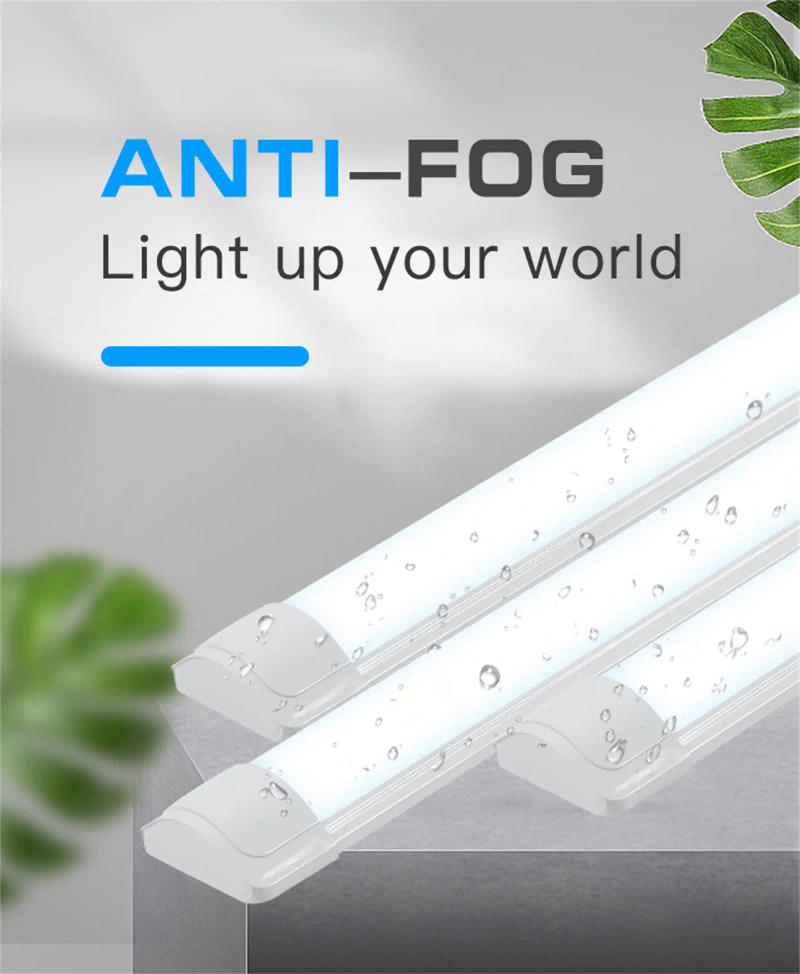 Description Picture 4 of itemLED Integrated Single Fixture 1.2M Tube Bar Super Bright 100W Utility LED Shop Store Light Ceiling Under Cabinet Light Garage