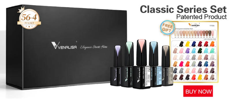 Description Picture 5 of item15ml VENALISA Gel Nail Polish Highly Pigmented Full Coverage Nail Gel Lacquer Semi Permanent Beauty Matt Top Coat Gel Varnish