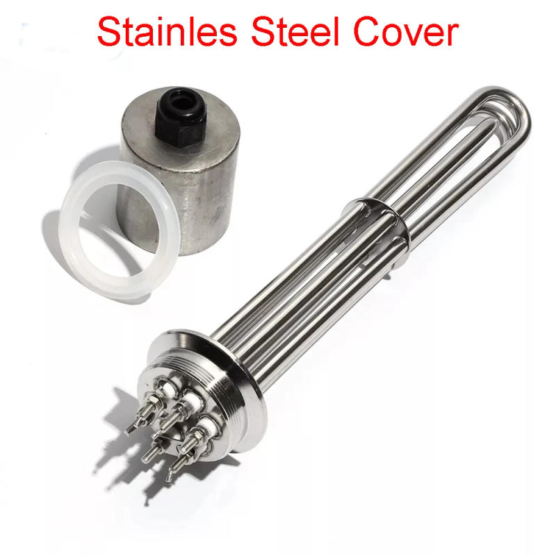 Description Picture 4 of itemLJXH Tubular Electric Heating Heater Element 2inches (63mm) Tri Clamp for Water Heater/Boiler 3KW4.5KW6KW9KW12KW