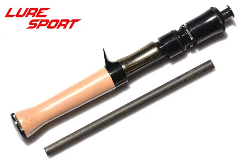 Description Picture 6 of itemLureSport Aluminum Cast Reel Seat With Lock Ferrules 10cm Cork Grip 19cm BlankRod Building component Repair DIY Accessory