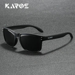 Karos Sports Polarized Sunglasses for Men Shades Fashion UV400 Vintage Cycling Driving Fishing Glasses Hunting Bicycle Eyewear