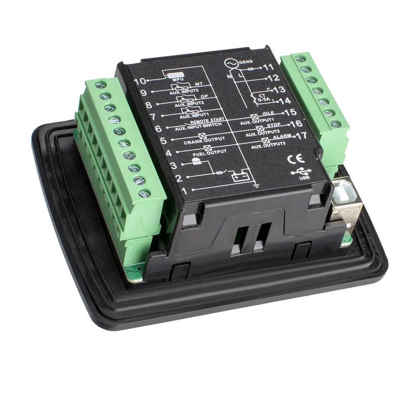 Description Picture 6 of itemMebay DC30D Small Diesel Genset Controller Panel Generator USB programmable PC Connection