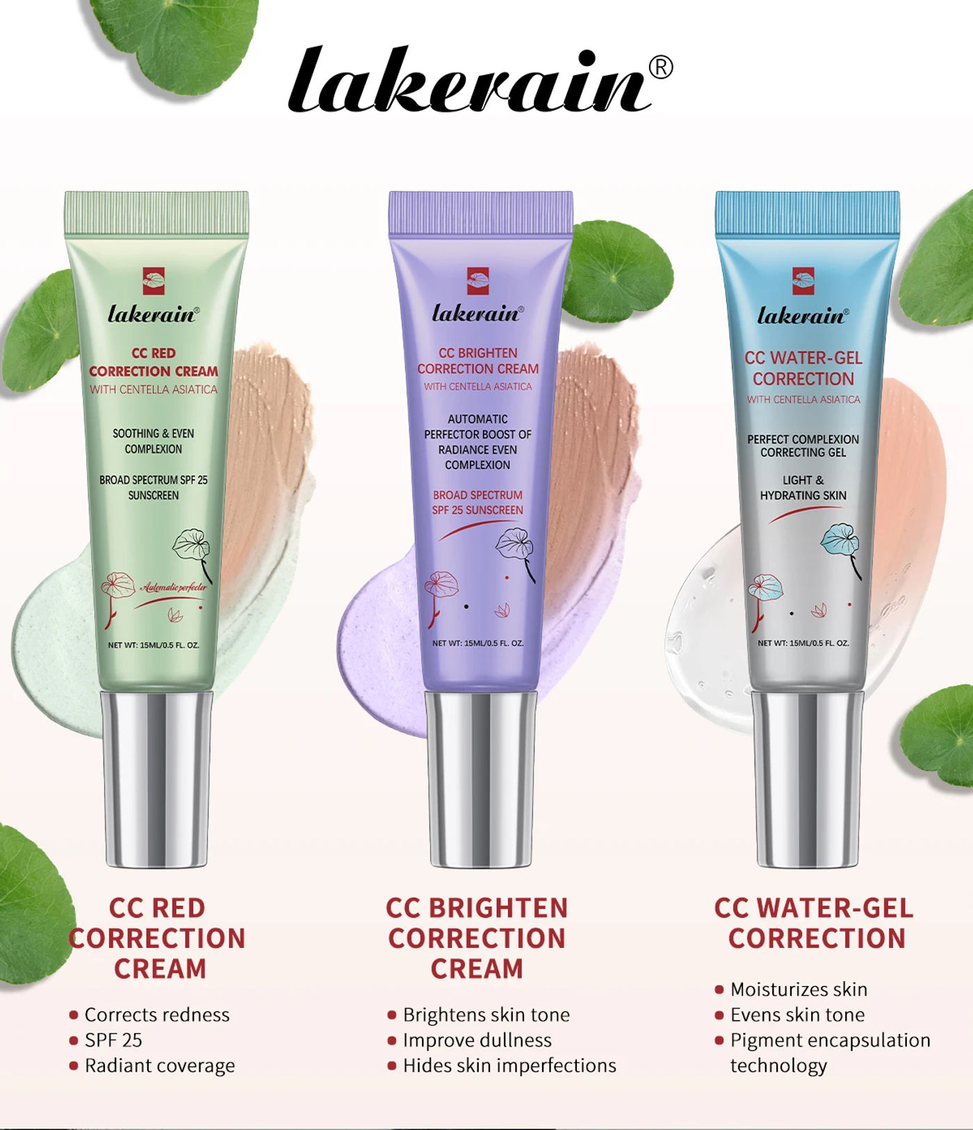 Description Picture 2 of itemCentella Asiatica Correction Cream | Lightweight, Hydrating & Color Long-Lasting Moisturizing Primer with Buildable Coverage