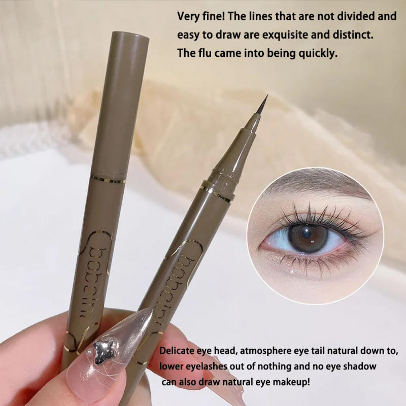 Description Picture 6 of itemSlim eyeliner is waterproof, sweat-proof, long-lasting and non-smudged. Newbie brown eyeliner liquid pen