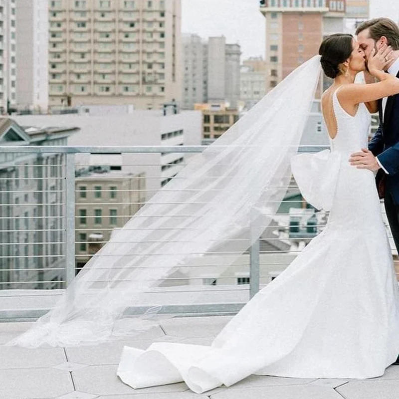 Description Picture 6 of item5/10m Wedding Decoration Tulle Roll Crystal Organza Sheer Fabric For Wedding Birthday Party Backdrop Weeding Chair Sashes Decor