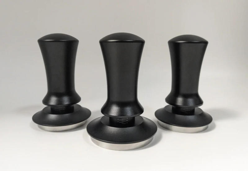 Description Picture 3 of itemCoffee Tampers 15lb Spring Loaded Coffee Tamper Ripple Base Aluminum Self Leveling Espresso Tamper Coffeeware 51mm 53mm 58mm