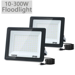 LED Flood Light 10W 20W 30W 50W 100W 150W 200W AC110  Reflector Outdoor Spotlight Street Light Led Exterior Wall Lamp For Garden