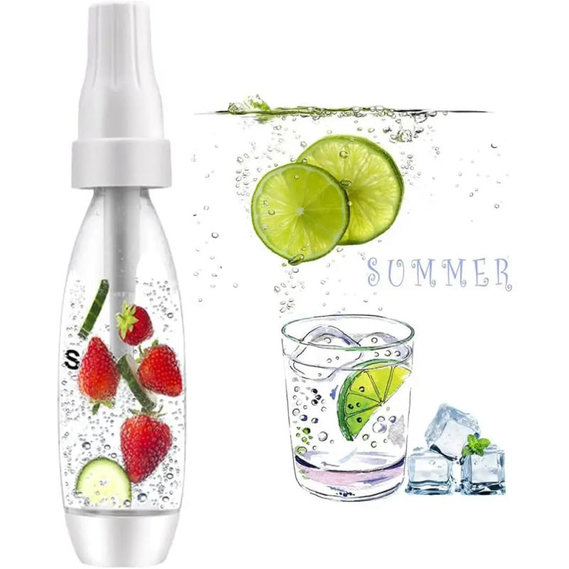 Description Picture 2 of itemPortable Soda Maker Sparkling Water Bottle BPA Free Carbonated Water Machines  Reusable Beverages Machine For Household Use