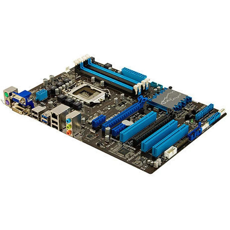 Description Picture 3 of itemAsus P8B75-V Desktop Motherboard Intel B75 Socket LGA 1155 i3 i5 i7 DDR3 32G SATA3 USB3.0 ATX