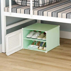 12127 economical shoe rack multi-layer space saving Shoe rack simple door home rental room storage shoe cabinet modern simple