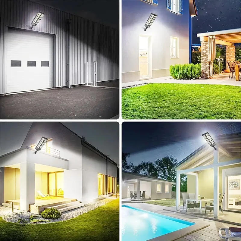 Description Picture 3 of itemNEW 900000LM Solar Led Light Outdoor Motion Sensor Powerful Outdoor Solar Lamp Remote Control Waterproof Garden Street Lamp