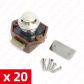 20PCS Small-Brown