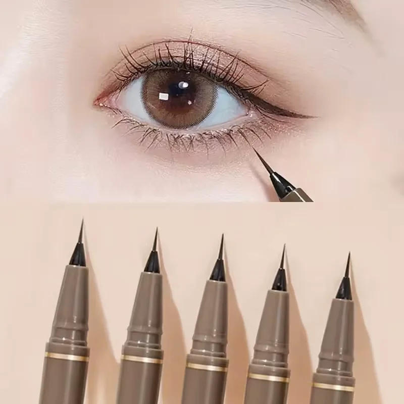 Description Picture 3 of itemSlim eyeliner is waterproof, sweat-proof, long-lasting and non-smudged. Newbie brown eyeliner liquid pen