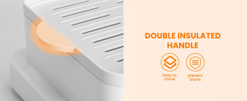 Description Picture 6 of itemFood Steamer 3 Tier 16QT Electric Vegetable Steamer with Keep Warm and Timer Multifunctional Digital Steamer (800W)