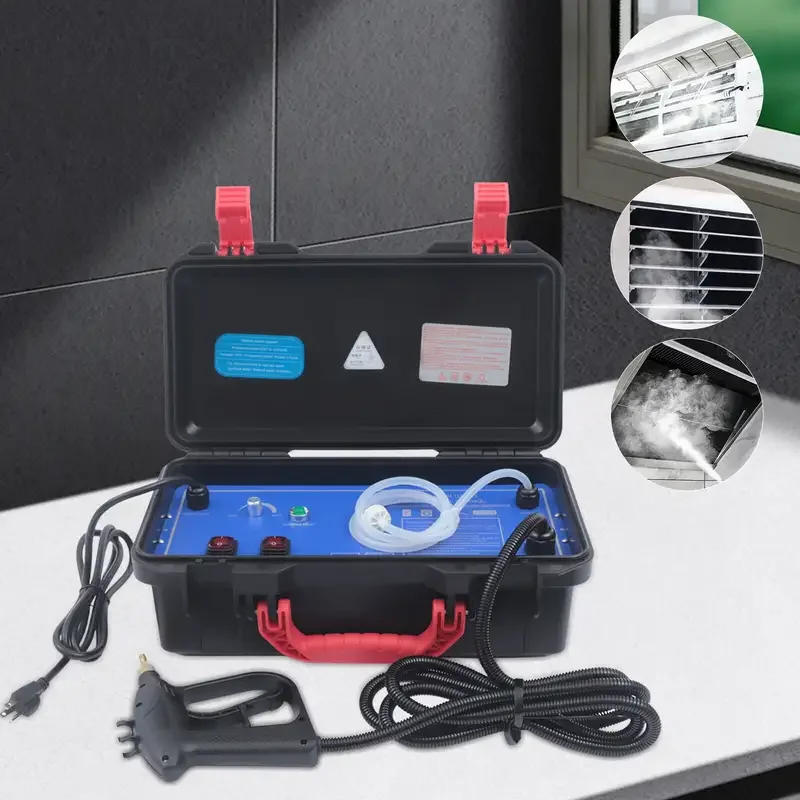 Description Picture 4 of itemPressurized Handheld High Steamer Cleaning, Multipurpose Steam Cleaner for Kitchen Hood Remove Grime,Grease,Air Condition,Car