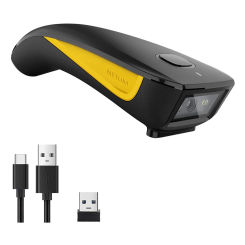 NETUM C750 Serie Bluetooth Wireless 2D Barcode Scanner Pocket 1D QR Barcode PDF417 for Tobacco Garment Mobile payment Industry