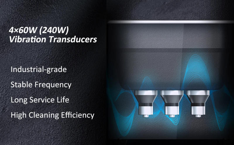 Description Picture 5 of item10L Ultrasonic Cleaner Heated Ultra Sonic Cleaner Machine With Timer 40kHz Ultrasound Bath for Carburetor Tools Parts