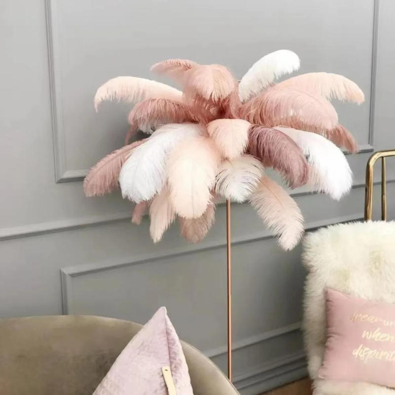 Description Picture 5 of item10PCS Big Ostrich Feathers 15-60cm for DIY Craft Wedding Table Center Decor Ostrich Plumas Carnival Party Stage Accessories Bulk