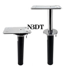 1Piece Pneumatic Built-in Push For Lifting Strut With Swivel Plate For Coffee Bar Top Sofa Armrest