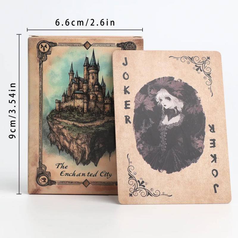 Description Picture 5 of item1/2 PCS, retro dark and mysterious playing cards, exquisite retro playing cards, poker, game parties, board games