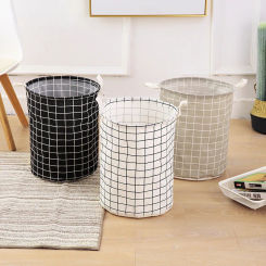 1-2Pcs Foldable Storage Basket Quilt Storage Bag Children's Toys Fabric Organizing Baskets Dirty Laundry Basket Multifunctional