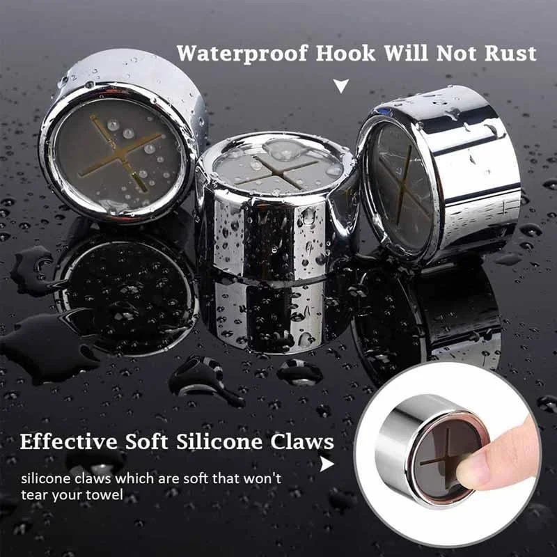 Description Picture 5 of itemJJYY Non Punching Dishwashing Cloth Storage Clip Dishcloth Clip Kitchen Household Gloves Hook Towel Rack Hole Clip Wall