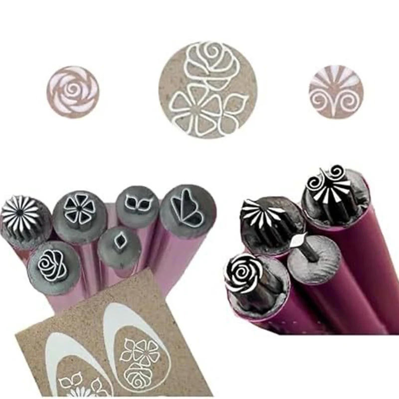 Description Picture 6 of itemNew Nail Art Stamp Pen Set Floral Butterfly Pattern Nail Graffiti Pen Flower Painting Drawing Nail Brush Stamp Pen Manicure Tool