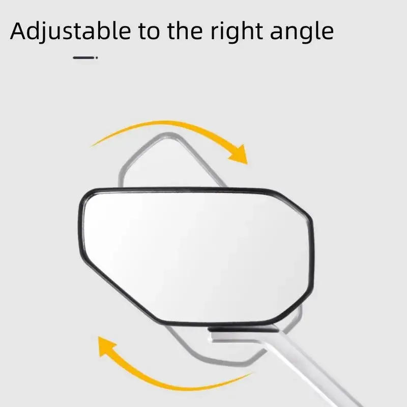 Description Picture 6 of item8MM Rear View Mirror Bike Cycling Clear Wide Range Mirror Convex Rearview Mirror Cycling Electric Bicycle Accessories