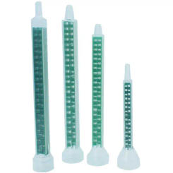 Epoxy Static Mixer Square Threaded Mouth Mixing Nozzle ab Adhesive Static Mixing Tube Tips