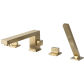 brushed gold faucet