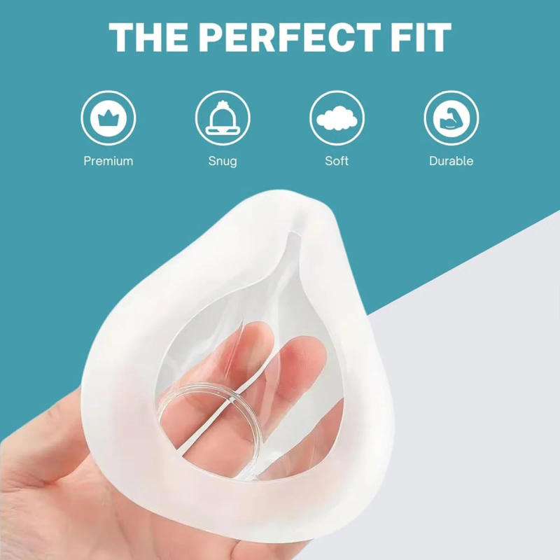 Description Picture 3 of item1 Pack CPAP Mask Replacement Cushion for Airfit/Airtouch F20, Full Face Mask Covers Mouth and Nose, Snug Fit on Original Frame